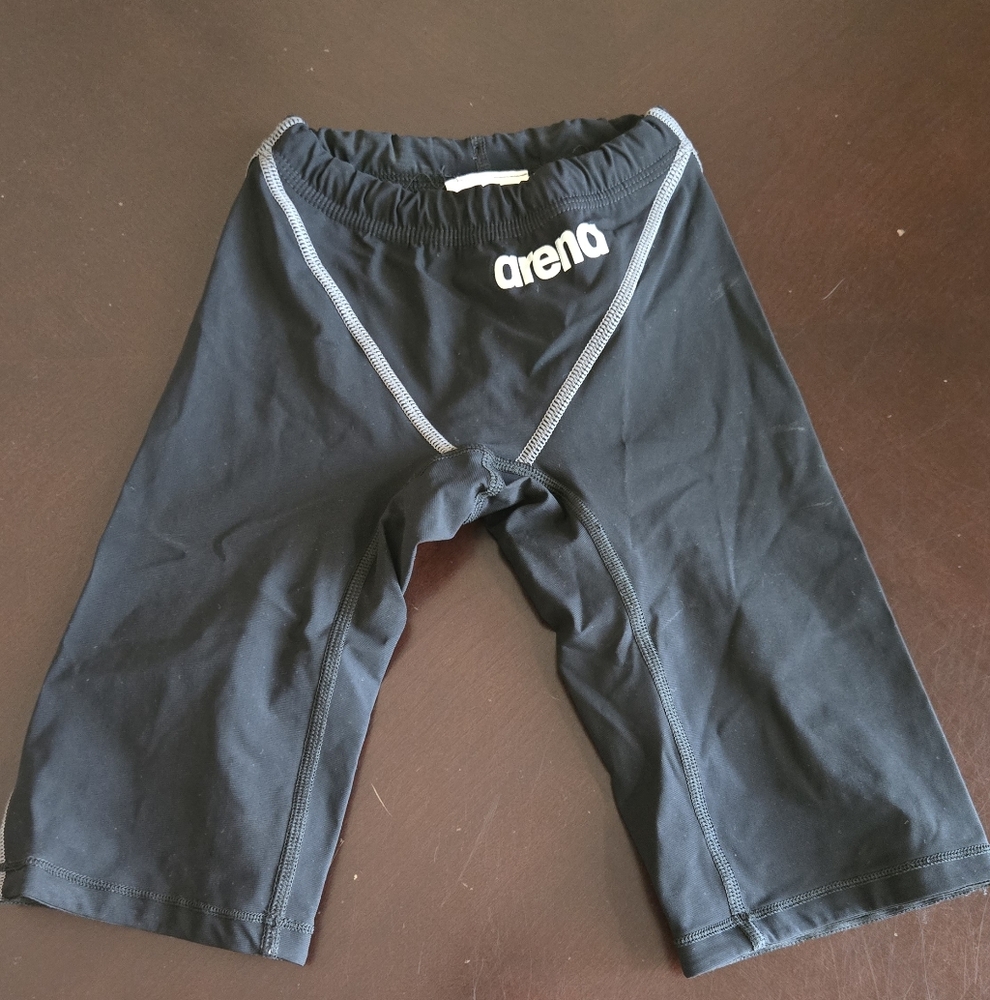 Arena Mens Black Tech Swim Jamner